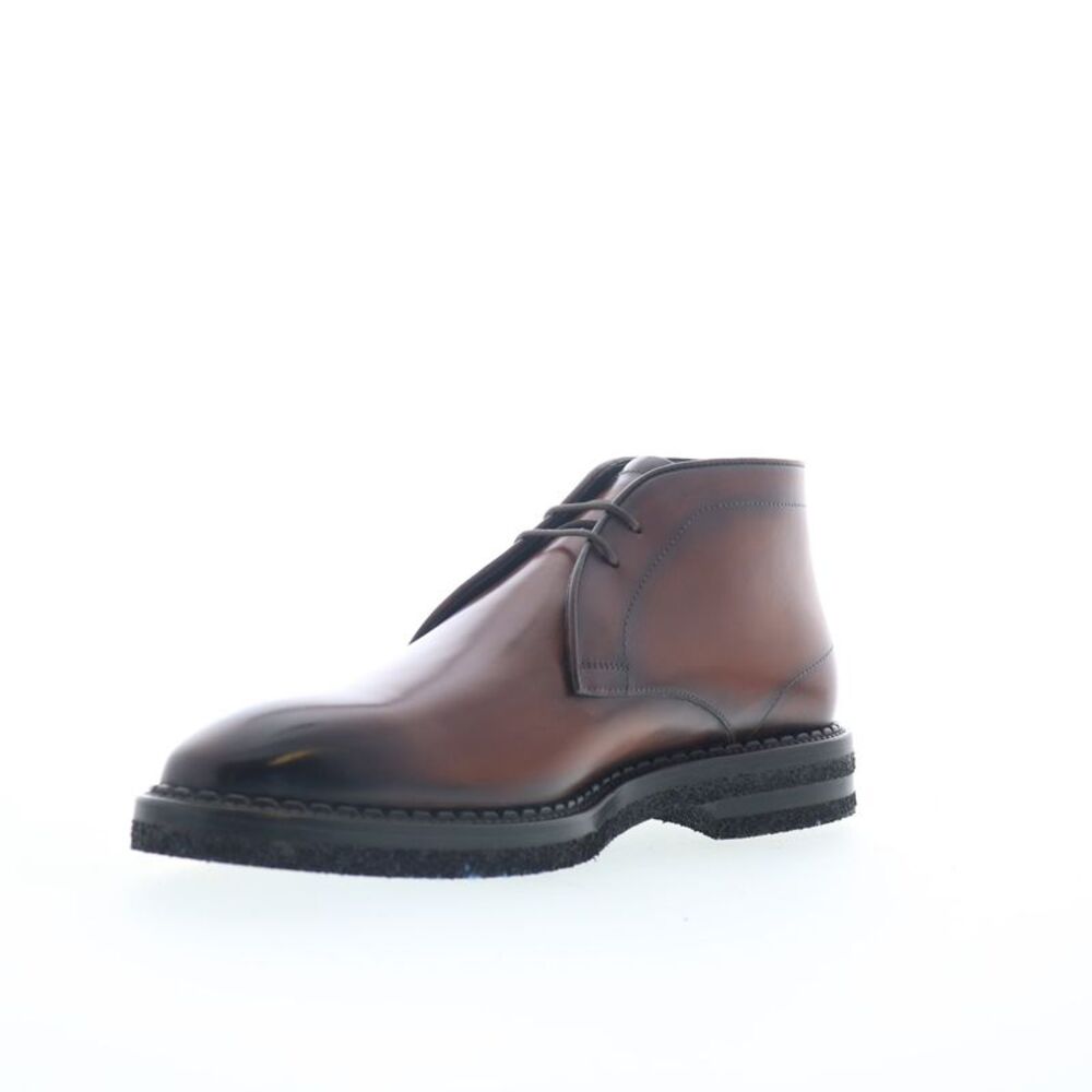 Di Bianco Mens Calgara Calfskin Brown Boots (NWT) - Picture 4 of 7